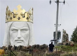 Giant Jesus in Poland