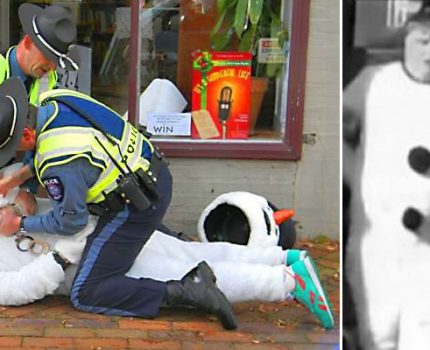 Frosty the Snowman, arrested in Chestertown