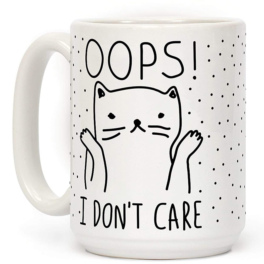 cute kitty mug